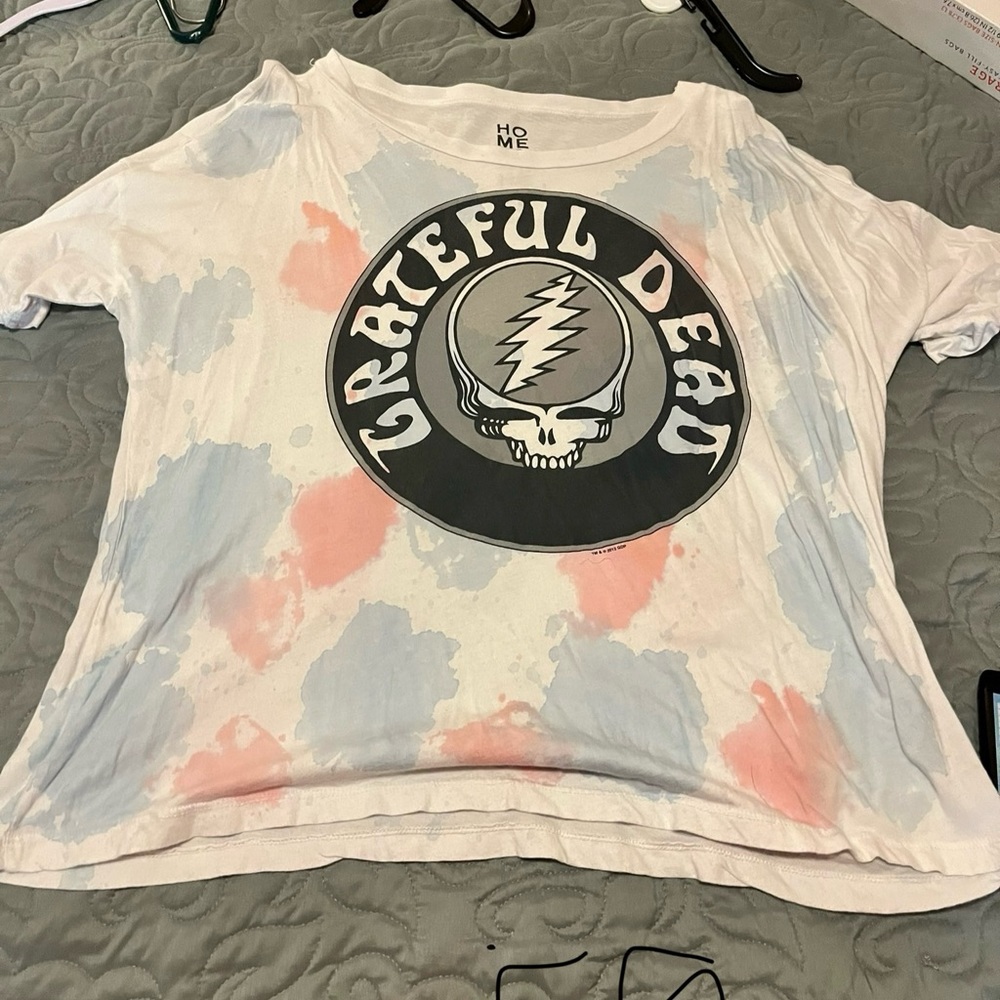 Grateful Dead band crop top